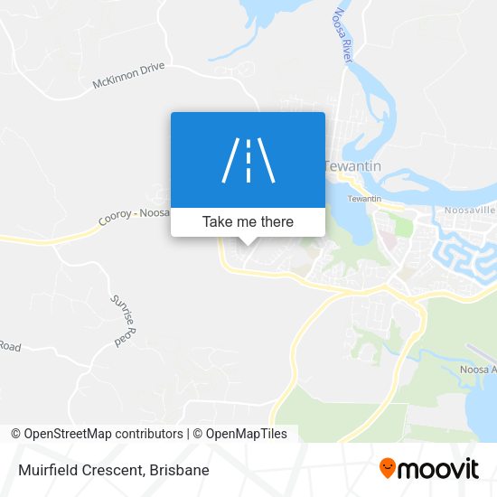 Muirfield Crescent map