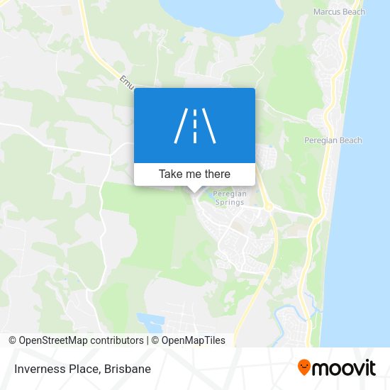 Inverness Place map