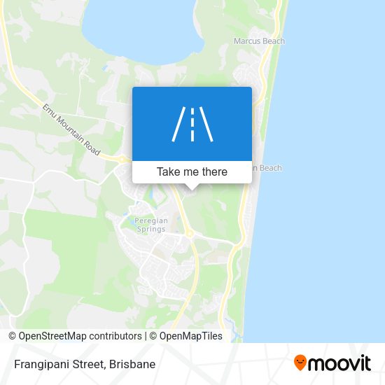 Frangipani Street map