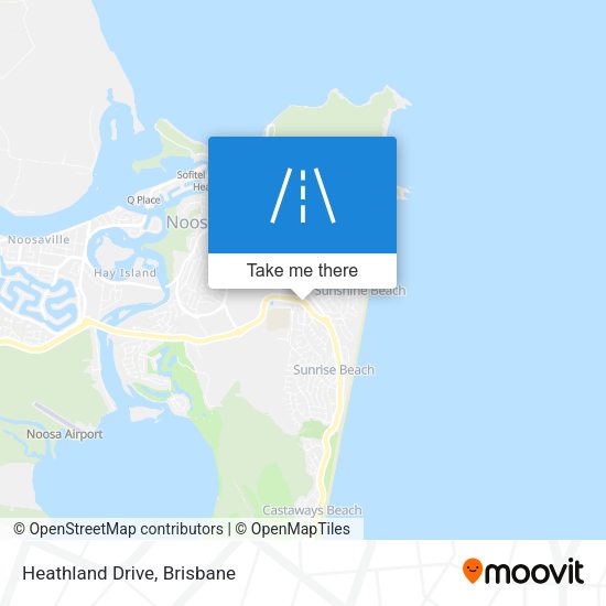 Heathland Drive map