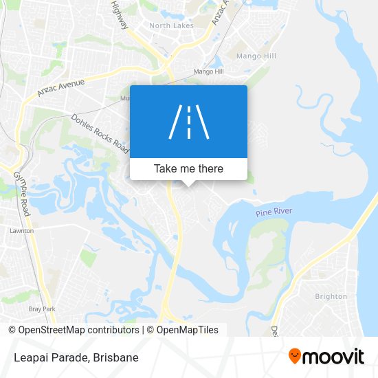 Leapai Parade map