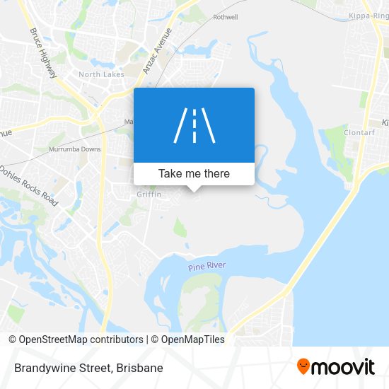 Brandywine Street map