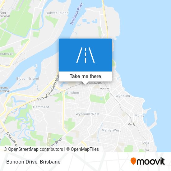 Banoon Drive map