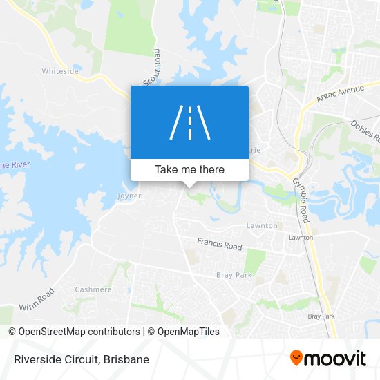 Riverside Circuit map