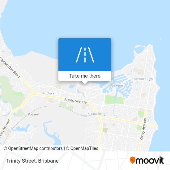 Trinity Street map