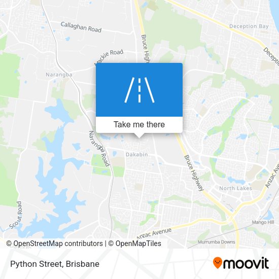 Python Street map