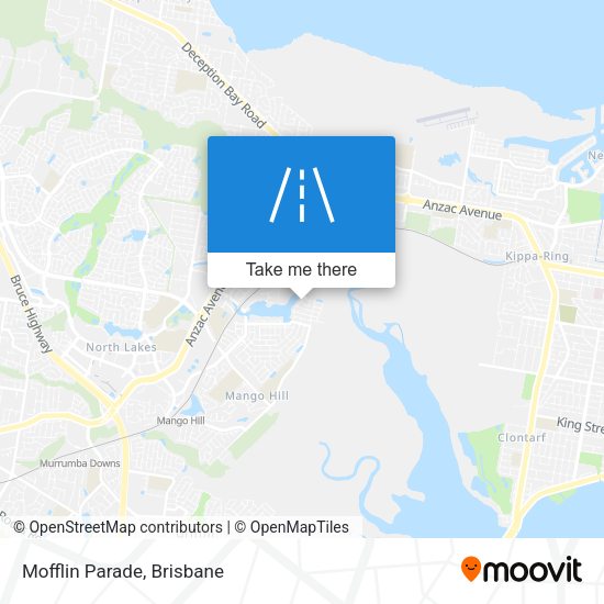 Mofflin Parade map