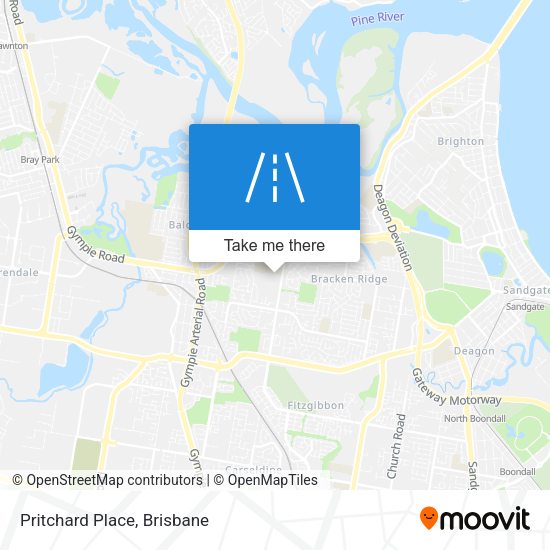 Pritchard Place map