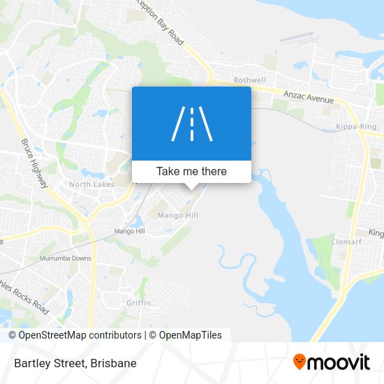 Bartley Street map