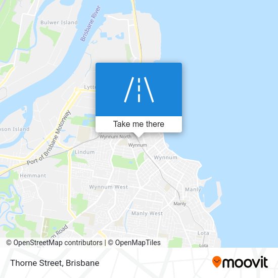 Thorne Street map