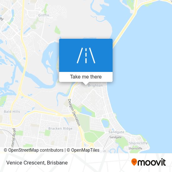 Venice Crescent map