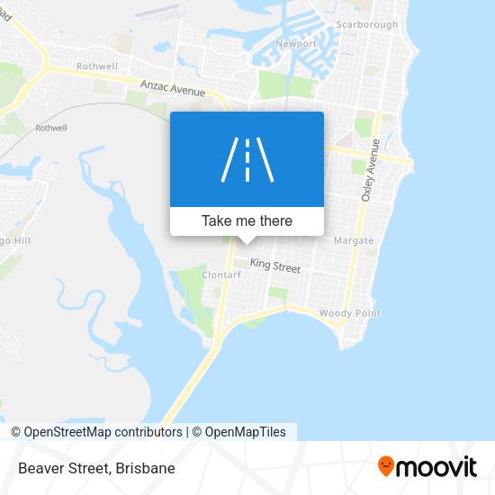 Beaver Street map