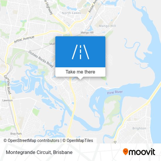 Montegrande Circuit map