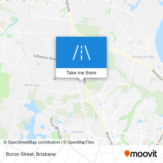 Boron Street map