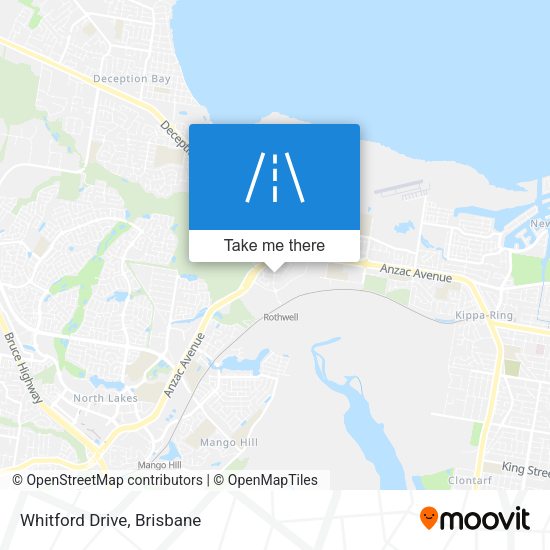 Whitford Drive map