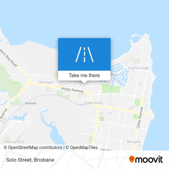 Solo Street map