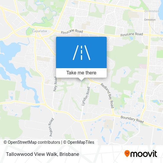 Tallowwood View Walk map