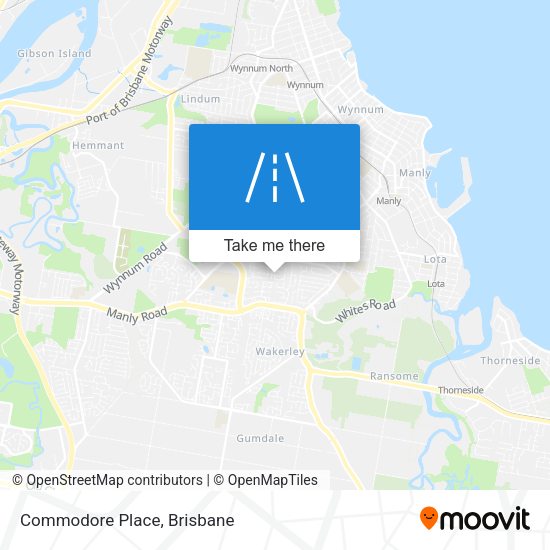 Commodore Place map
