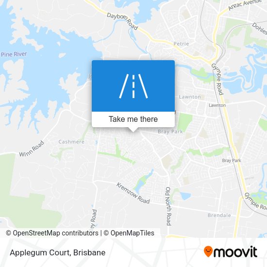 Applegum Court map