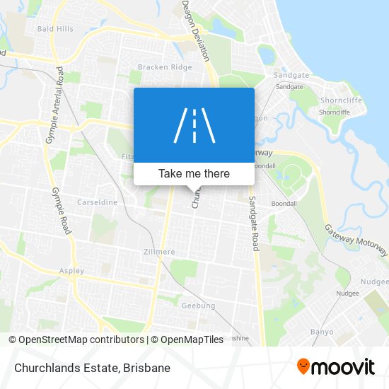 Churchlands Estate map