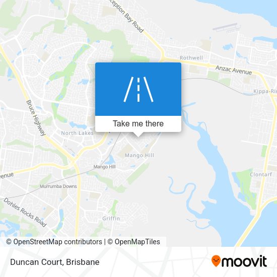 Duncan Court map