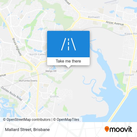 Mallard Street map