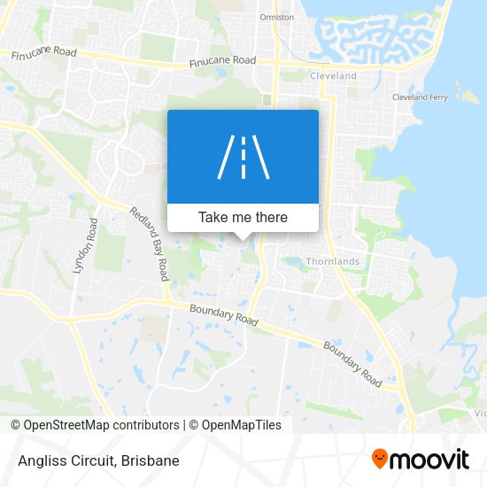 Angliss Circuit map