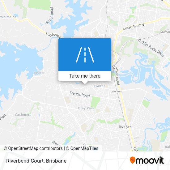 Riverbend Court map