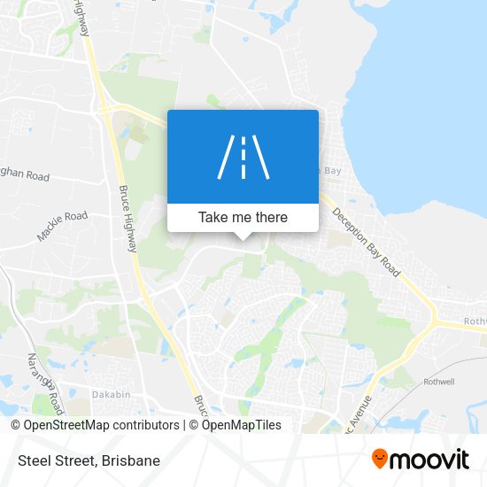 Steel Street map