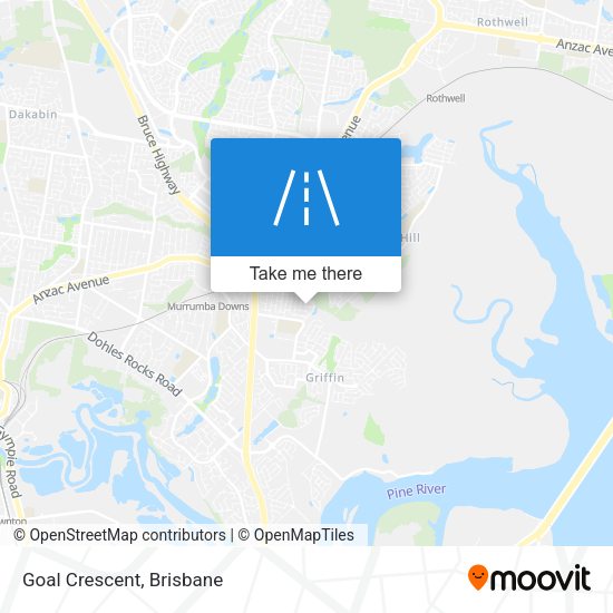 Goal Crescent map