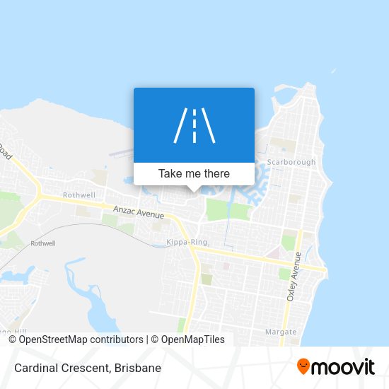 Cardinal Crescent map