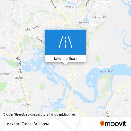 Lockhart Place map