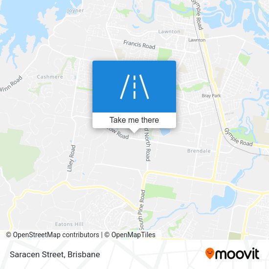 Saracen Street map