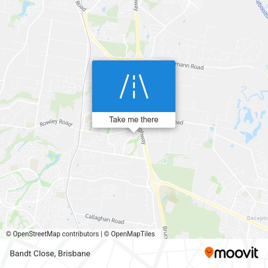Bandt Close map