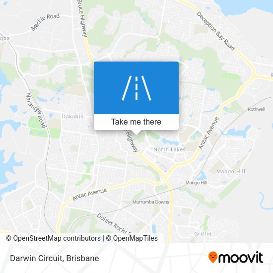Darwin Circuit map