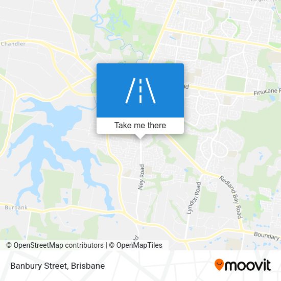Banbury Street map