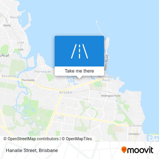 Hanalie Street map