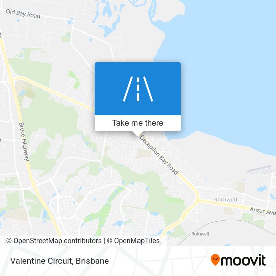 Valentine Circuit map