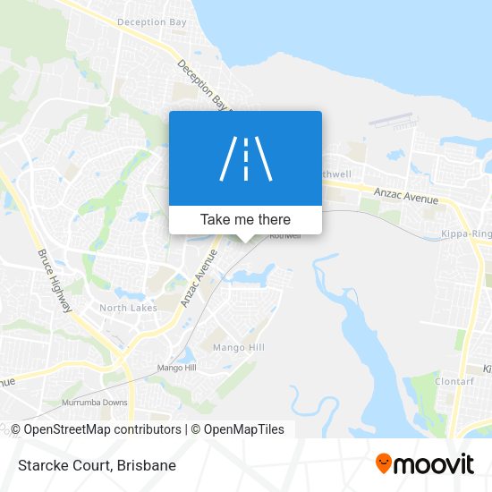 Starcke Court map
