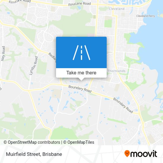 Muirfield Street map