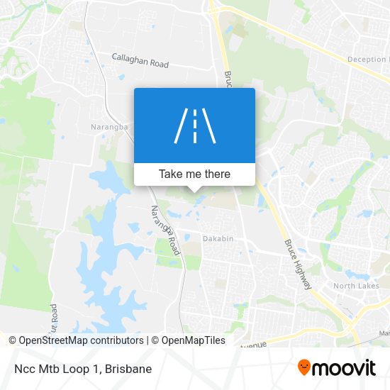 Ncc Mtb Loop 1 map