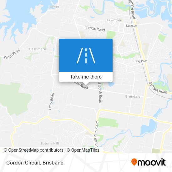 Gordon Circuit map