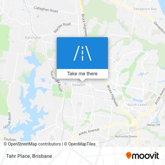 Tahr Place map