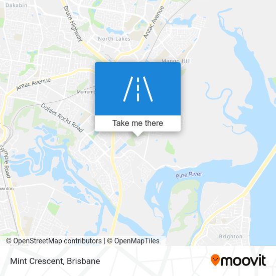 Mint Crescent map