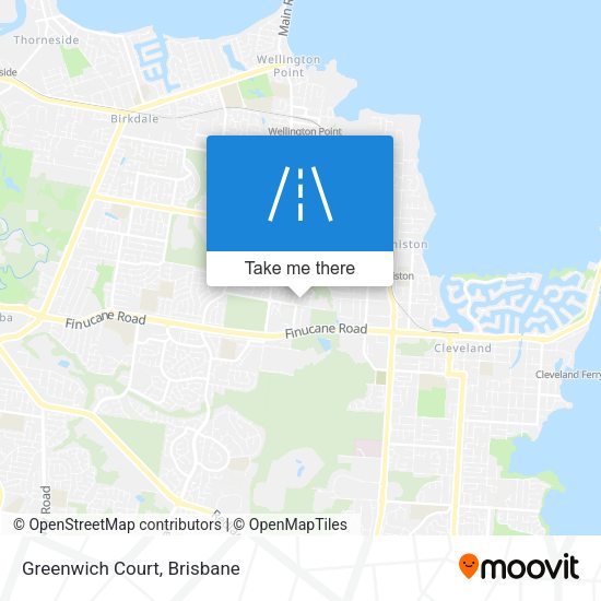 Greenwich Court map