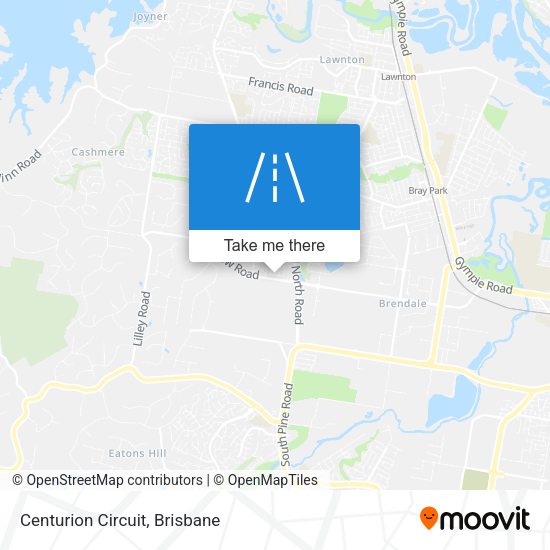 Centurion Circuit map