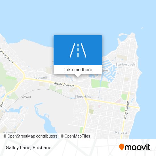 Galley Lane map