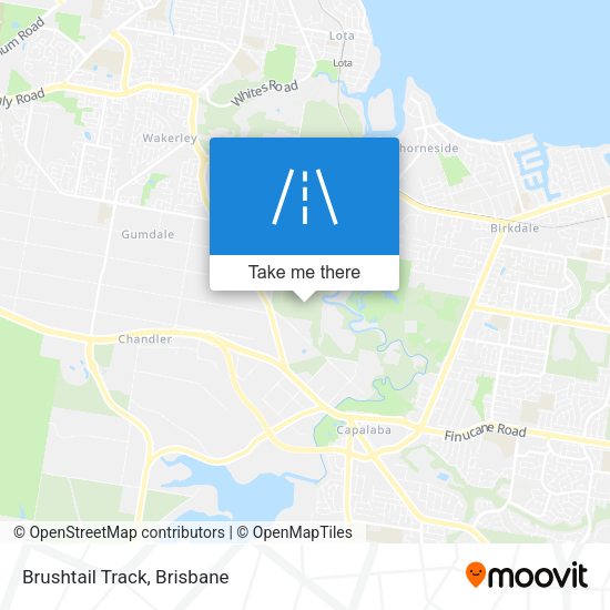 Brushtail Track map