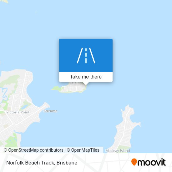 Norfolk Beach Track map