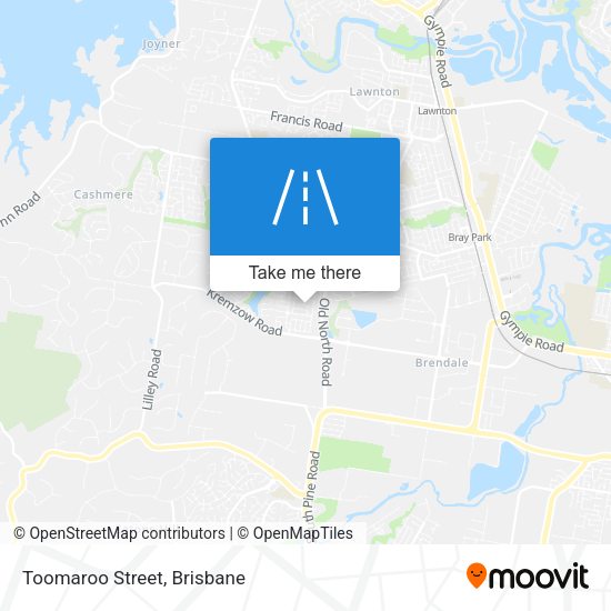 Toomaroo Street map